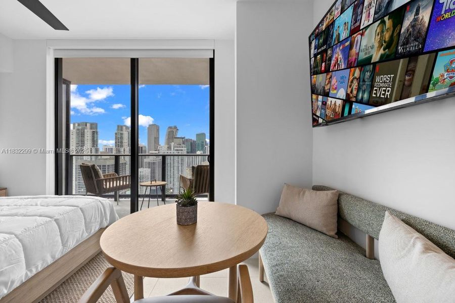 Furnished interior view inside a new home in Natiivo Miami, Miami (Image 15).