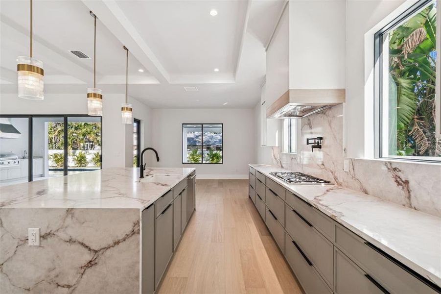 Furnished interior view inside a new home in , Tampa (Image 37).
