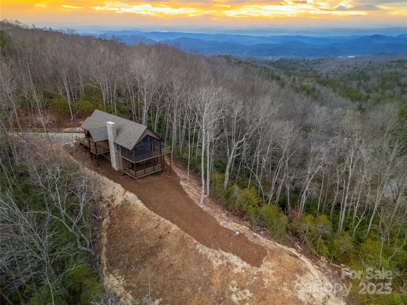 Site preparation for new homesites in , Pisgah Forest (Image 38).