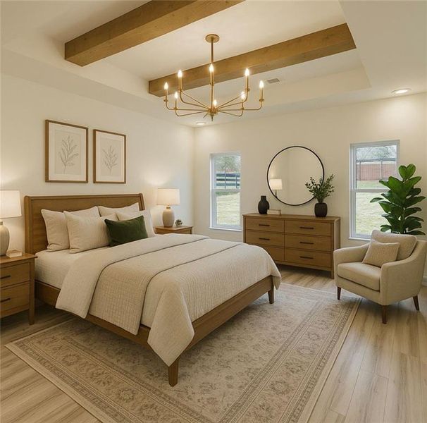 Furnished interior view inside a new home in , Gainesville (Image 48).