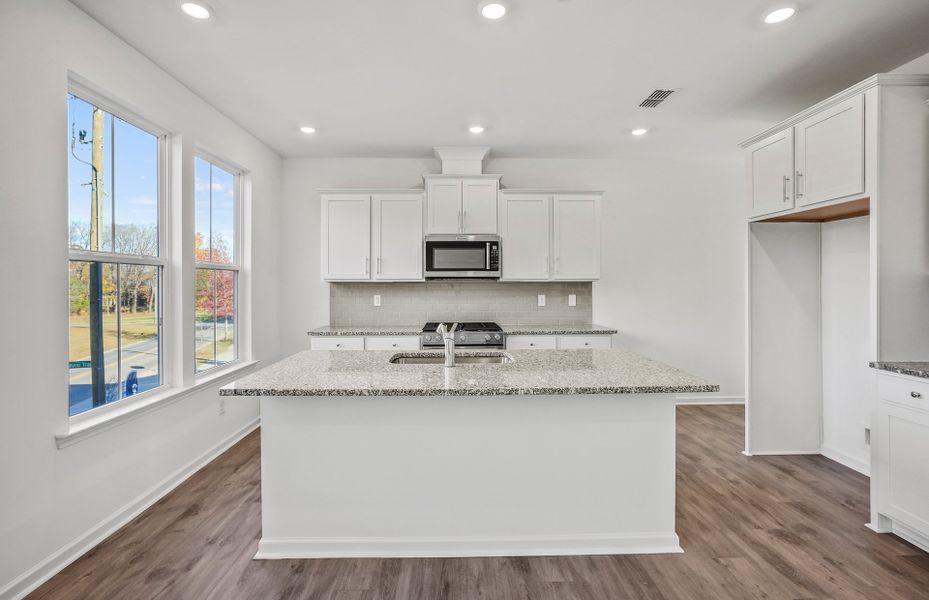 Open Kitchen with an Island