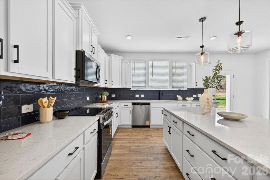 Furnished interior view inside a new home in , Troutman (Image 9).