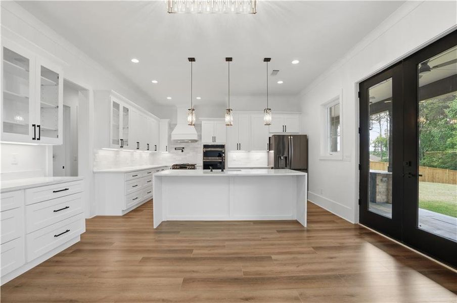 Furnished interior view inside a new home in , Marietta (Image 9).