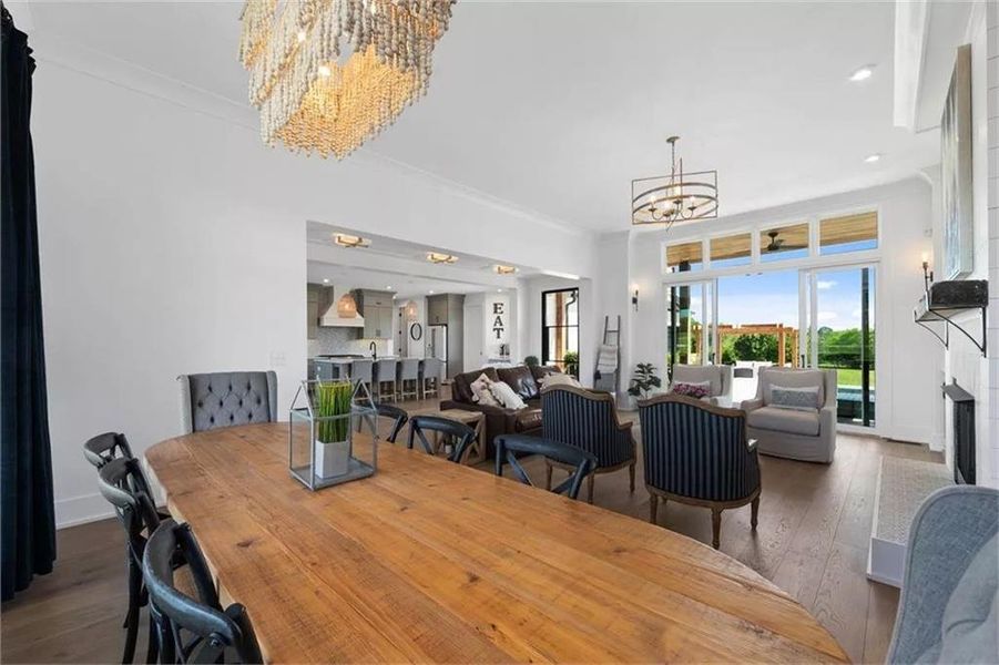 Furnished interior view inside a new home in , Fayetteville (Image 9). Furnished interior view inside a new home in , Fayetteville (Image 9).