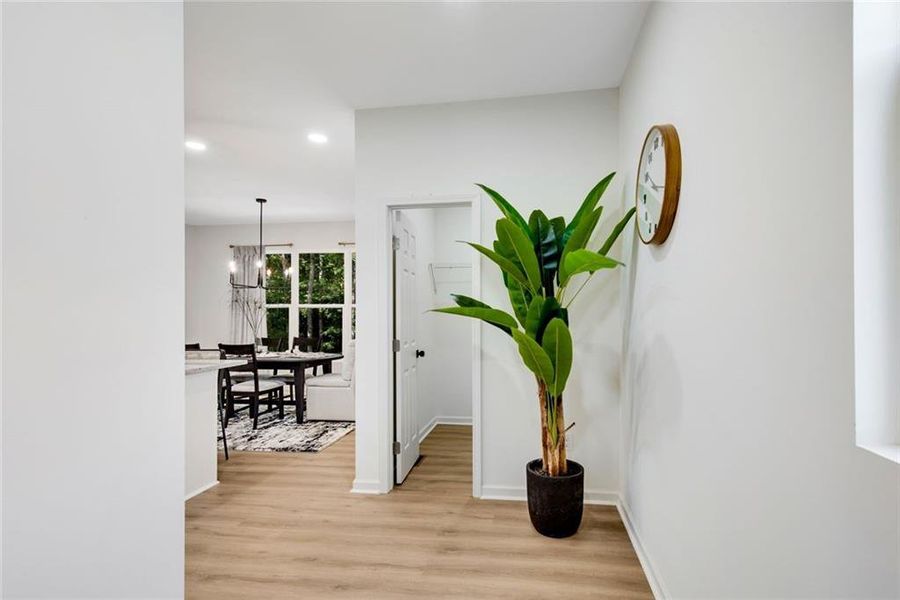 Furnished interior view inside a new home in , Ellenwood (Image 12). Furnished interior view inside a new home in , Ellenwood (Image 12).