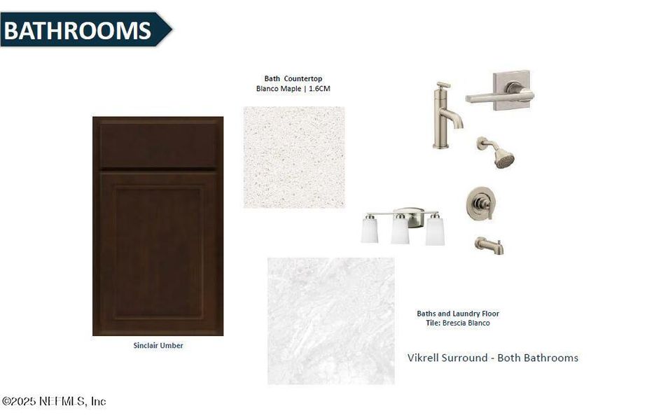 Sample of building materials used in homes in Murray Farms, Middleburg (Image 32).