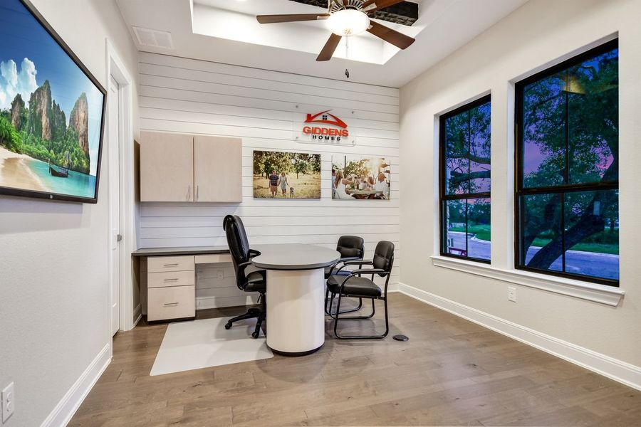 Representative furnished interior of a home built from the Catalina by Giddens Homes in Clearwater Ranch, Liberty Hill (Image 88).