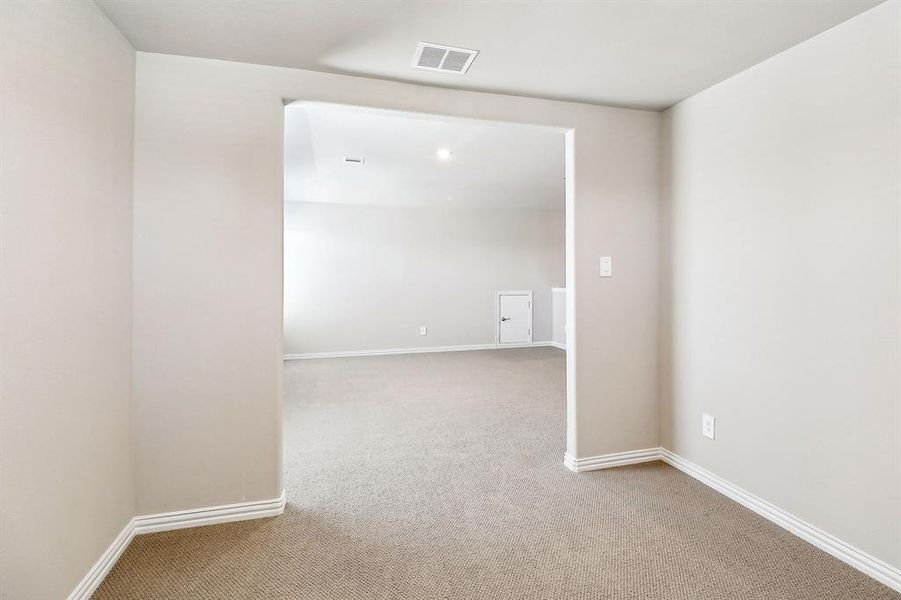 Photo is not of the actual home, but is an inspirational photo of builder’s model home and may depict options, furnishings, and/or decorator features that are not included.