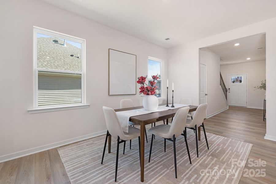 Furnished interior view inside a new home in Silverstein, Salisbury (Image 15).