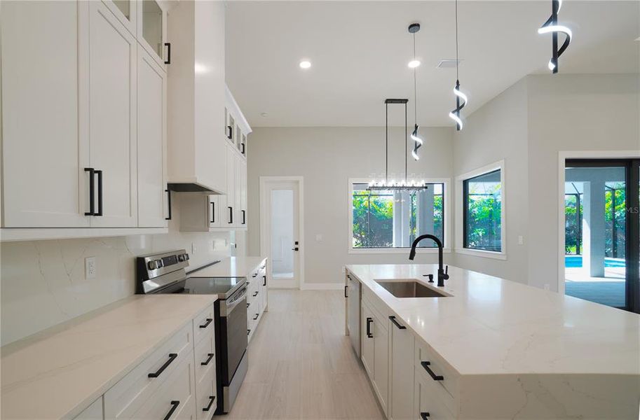 Furnished interior view inside a new home in , Rotonda West (Image 19).