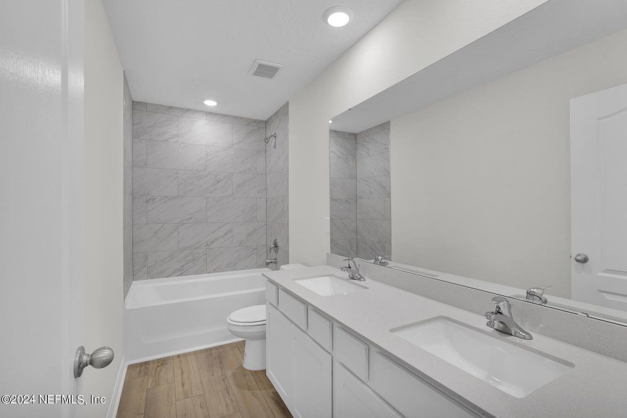 Furnished interior view inside a new home in Westport Landing, Jacksonville (Image 6).