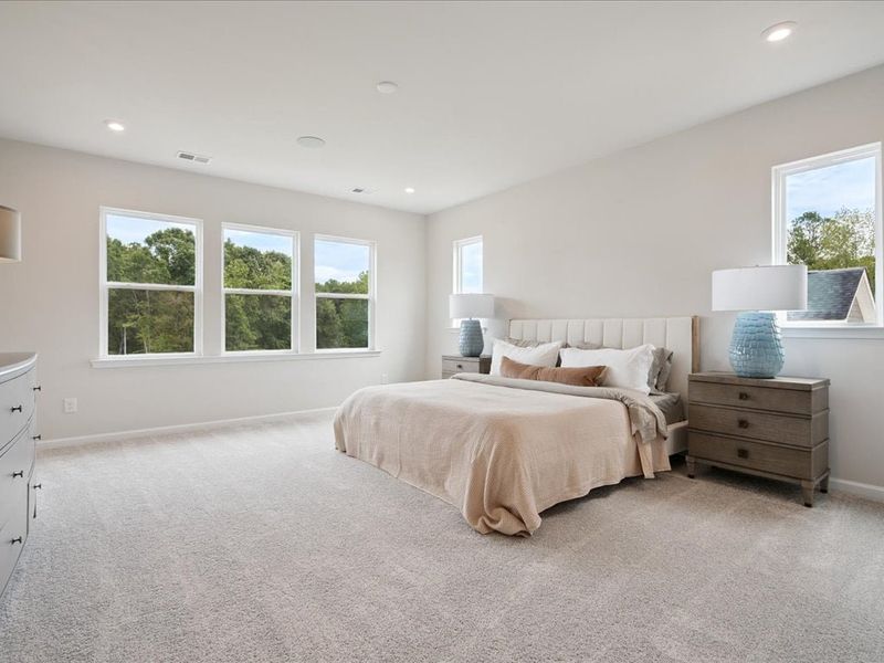 Representative furnished interior of a home built from the Stuart by Tri Pointe Homes in Millstone, Cramerton (Image 28). Representative furnished interior of a home built from the Stuart by Tri Pointe Homes in Millstone, Cramerton (Image 28).