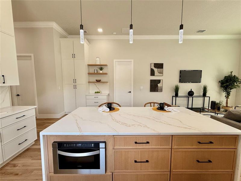 Furnished interior view inside a new home in , Orlando (Image 31).
