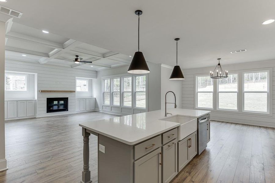 Furnished interior view inside a new home in , Bishop (Image 7). Furnished interior view inside a new home in , Bishop (Image 7).