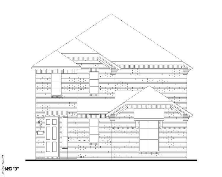 Plan 1453 Elevation D