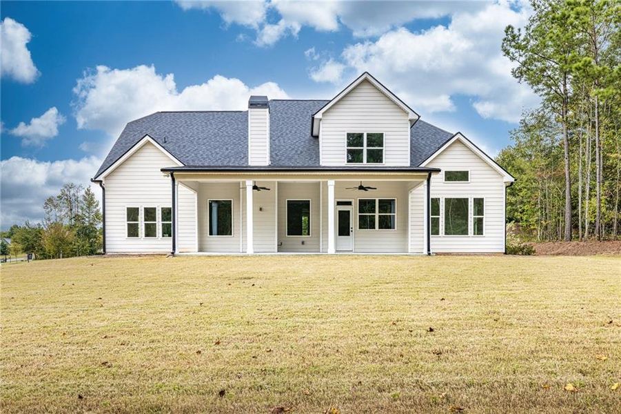 Exterior details and patio area of a home in Platinum Ridge, Sharpsburg (Image 2).