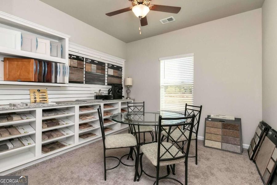 Furnished interior view inside a new home in Cobblestone Crossing Commons, Byron (Image 5).