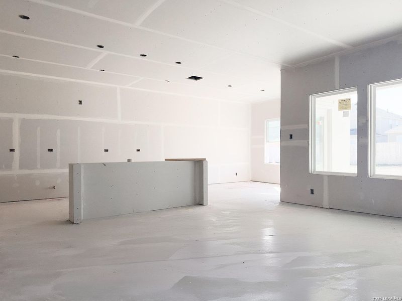 In-progress construction of a new home in Cordova Trails, Seguin, TX (Image 8).