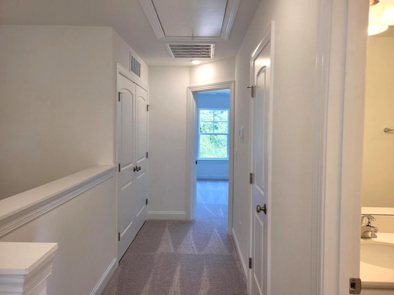 Spacious, unfurnished interior of a new home in Enclave at Traditions Townhomes, Wake Forest (Image 13).