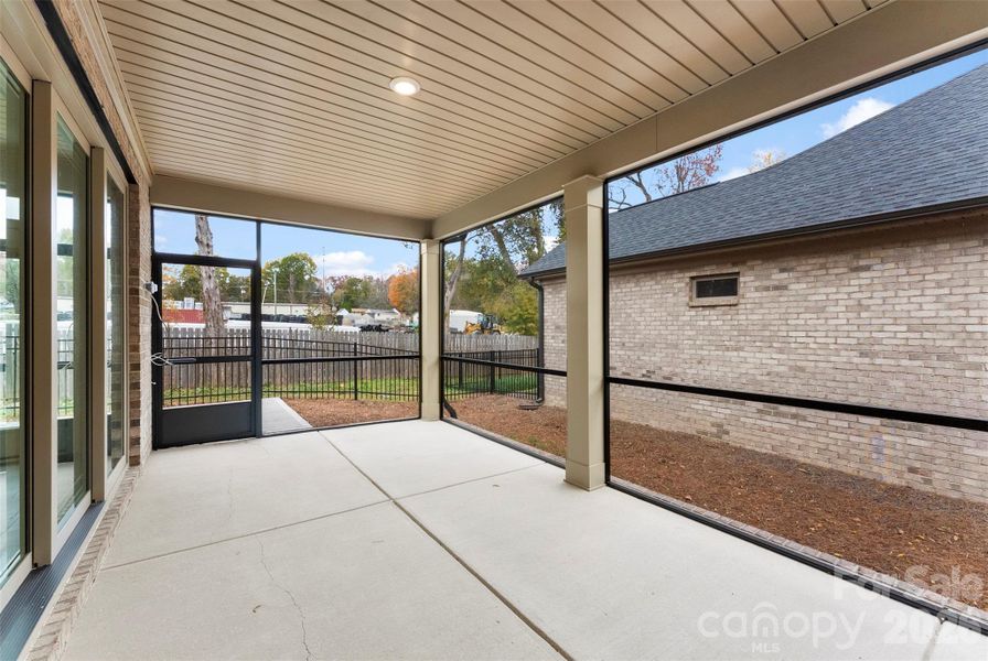 Exterior details and patio area of a home in The Courtyards on New Hope, Gastonia (Image 4). Exterior details and patio area of a home in The Courtyards on New Hope, Gastonia (Image 4).
