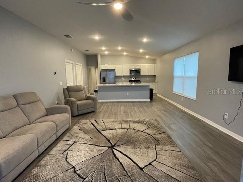 Furnished interior view inside a new home in , The Villages (Image 8).