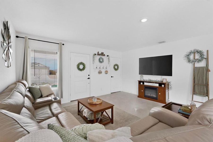 Furnished interior view inside a new home in , Forney (Image 10).