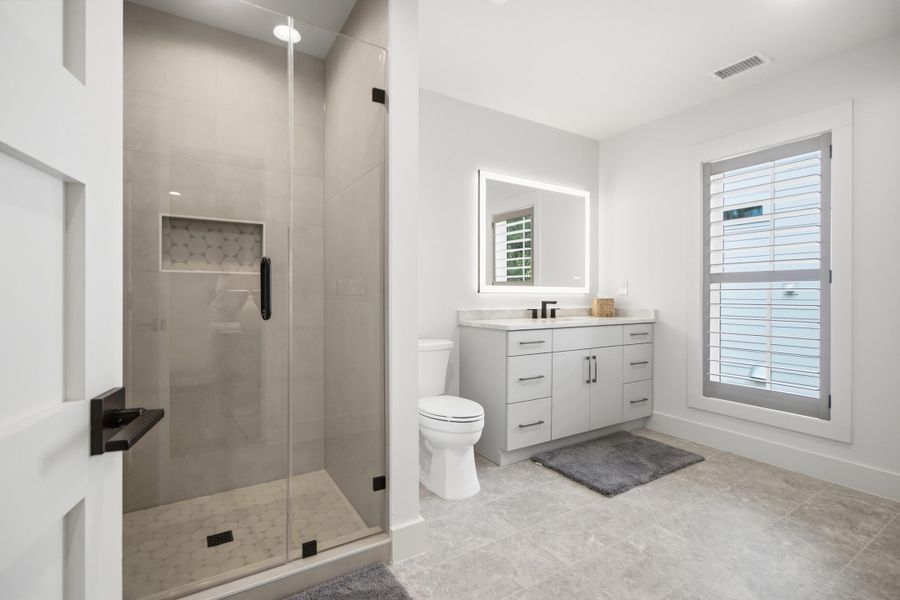 Furnished interior view inside a new home in , Mount Pleasant (Image 26).