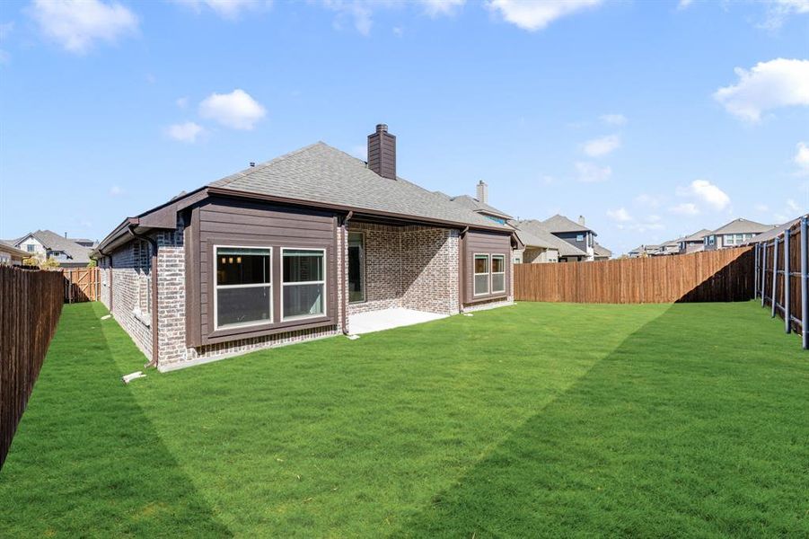 Exterior details and patio area of a home in Ridge Ranch Classic 50, Mesquite (Image 27). Exterior details and patio area of a home in Ridge Ranch Classic 50, Mesquite (Image 27).
