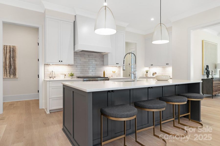 Furnished interior view inside a new home in , Charlotte (Image 4).