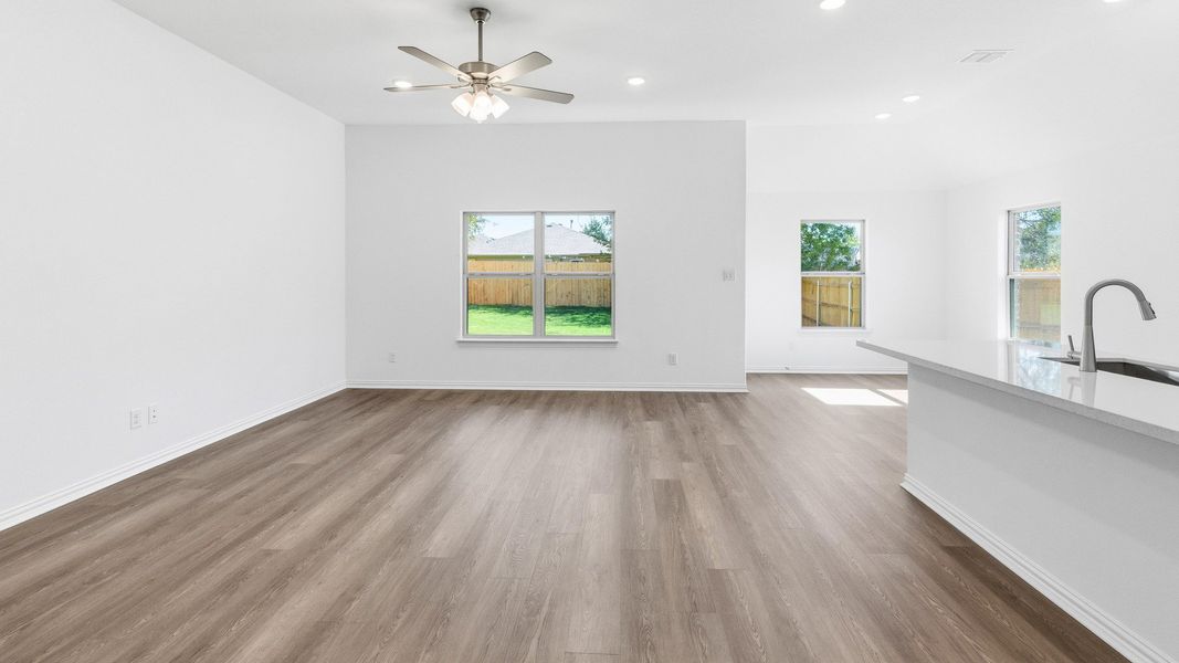 Furnished interior view inside a new home in Creeks Crossing, Elgin (Image 8).