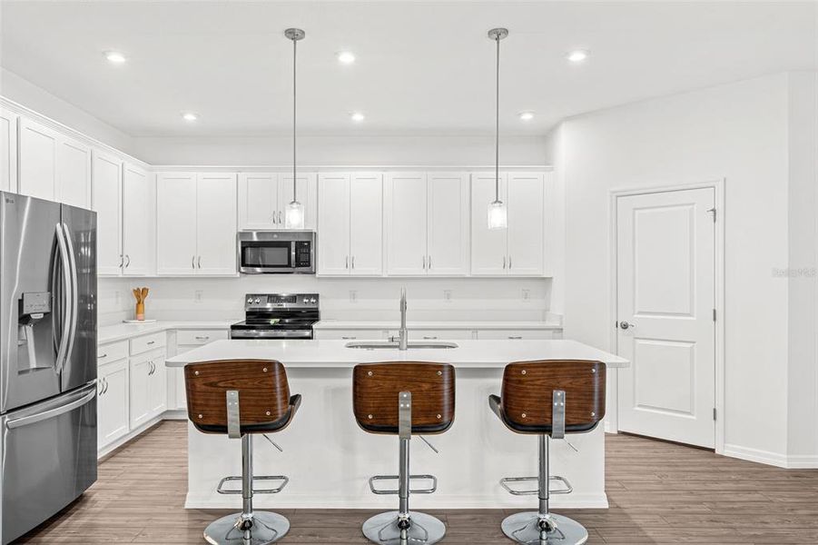 Furnished interior view inside a new home in , Deland (Image 13).