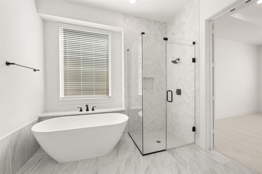 Furnished interior view inside a new home in Birdsong - Harwood, Mansfield (Image 11).