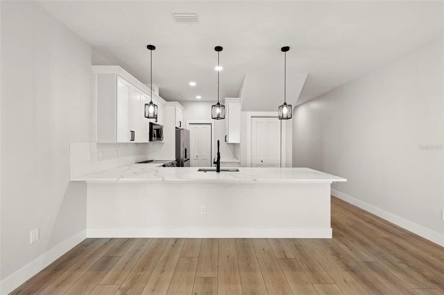 Furnished interior view inside a new home in , Tampa (Image 15).