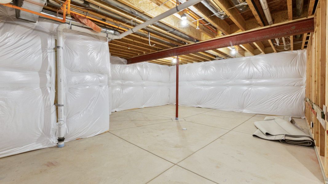 Furnished interior view inside a new home in Dillon Pointe - City, Broomfield (Image 28).