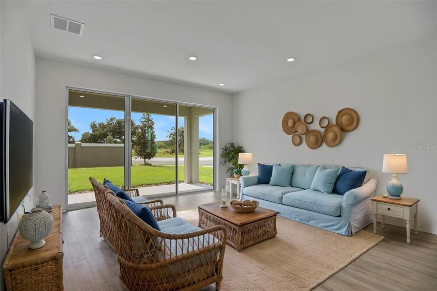 Furnished interior view inside a new home in Seaire, Parrish (Image 9).