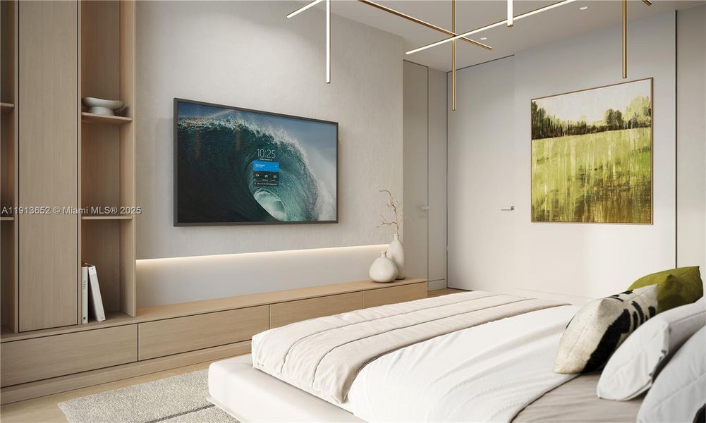 Furnished interior view inside a new home in , Bay Harbor Islands (Image 6). Furnished interior view inside a new home in , Bay Harbor Islands (Image 6).