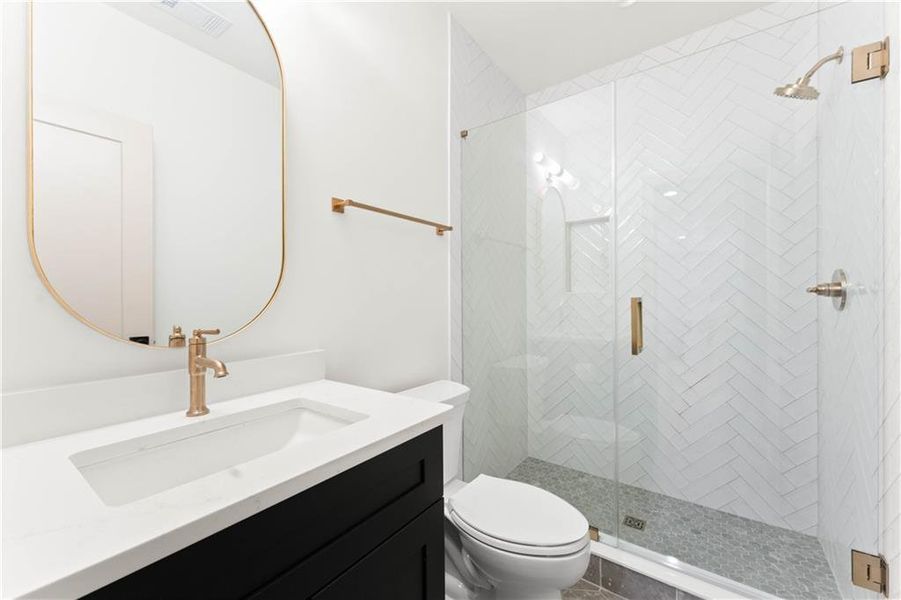 Furnished interior view inside a new home in , Decatur (Image 50).