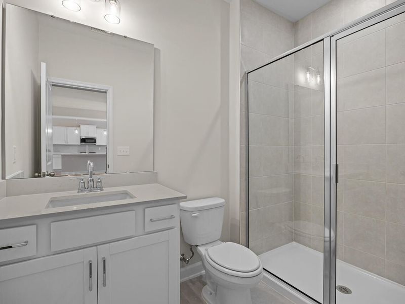 Furnished interior view inside a new home in Woodland Crossing, Zebulon (Image 8).