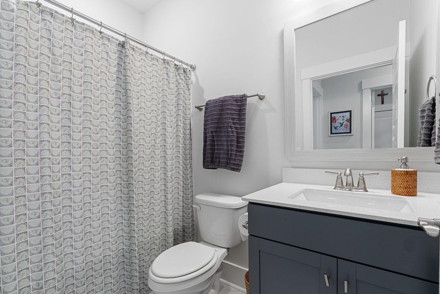 Furnished interior view inside a new home in Sea Island Preserve, Johns Island (Image 55).