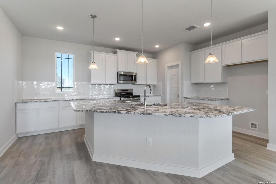 Furnished interior view inside a new home in Lonesome Dove, San Antonio (Image 11). Furnished interior view inside a new home in Lonesome Dove, San Antonio (Image 11).