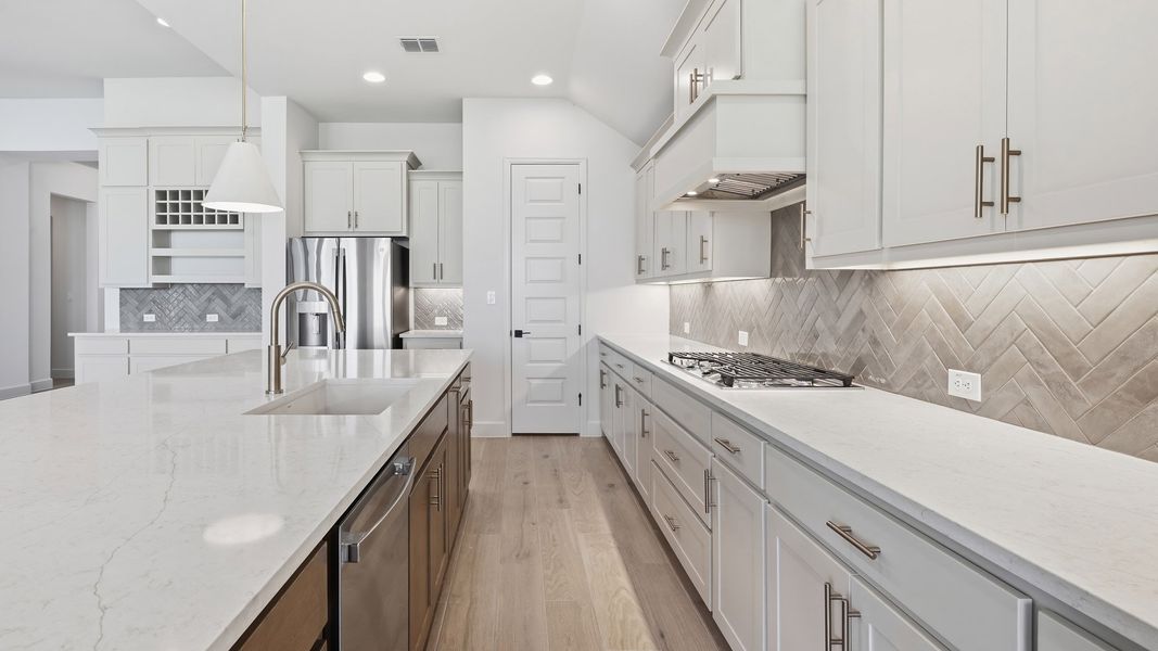 Furnished interior view inside a new home in Landmark, Denton (Image 11).