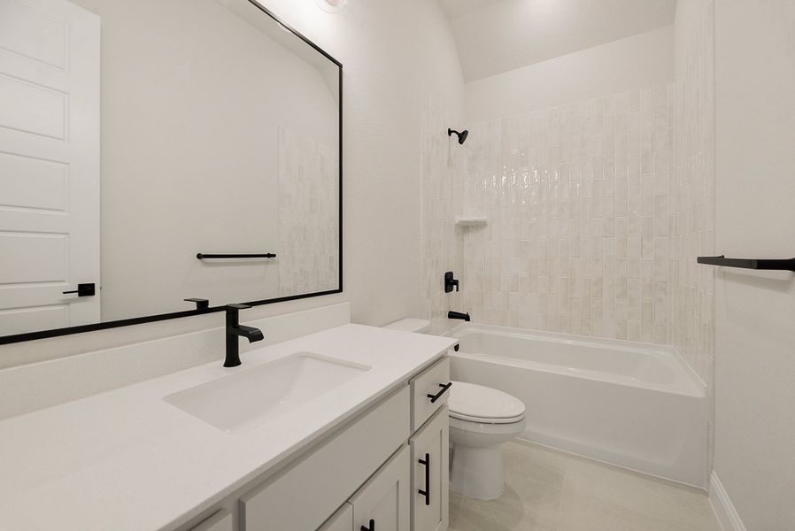 Furnished interior view inside a new home in Paloma Ranch, New Fairview (Image 11).