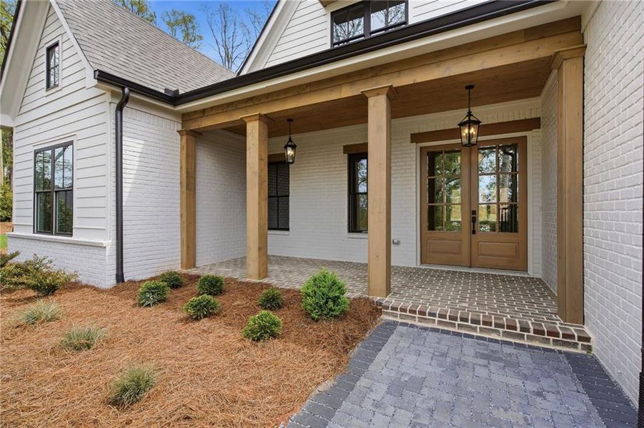 Exterior details and patio area of a home in , Cumming (Image 22). Exterior details and patio area of a home in , Cumming (Image 22).