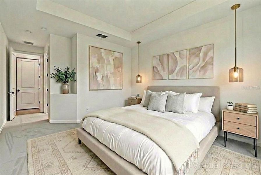 Furnished interior view inside a new home in Isles at Bayview, Parrish (Image 5). Furnished interior view inside a new home in Isles at Bayview, Parrish (Image 5).