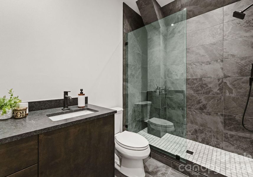 Furnished interior view inside a new home in , Charlotte (Image 7).