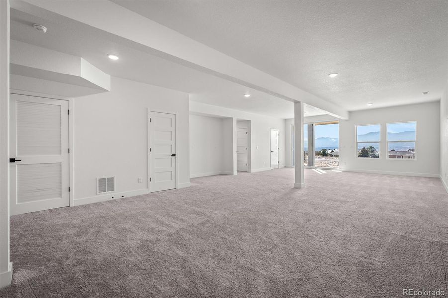 Spacious, unfurnished interior of a new home in Cloverleaf – Mountainview Collection, Monument (Image 20).
