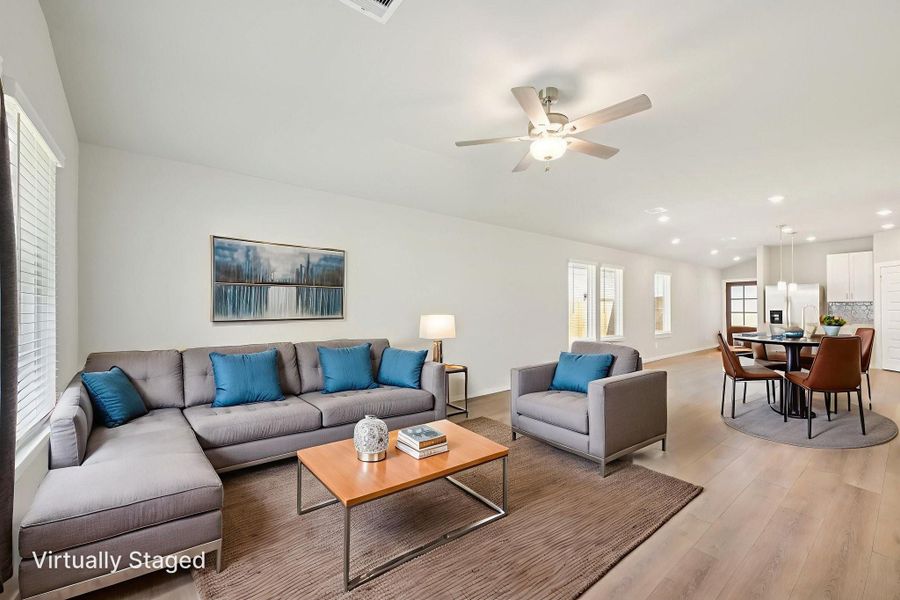 Photo is not of the actual home, but is an inspirational photo of builder’s model home and may depict options, furnishings, and/or decorator features that are not included