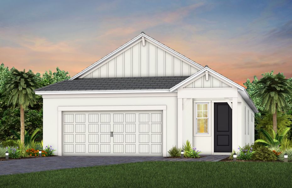 Representative exterior photo of a completed home built from the Hallmark by Pulte Homes in SeaFlower, Bradenton, FL (Image 14). Representative exterior photo of a completed home built from the Hallmark by Pulte Homes in SeaFlower, Bradenton, FL (Image 14).