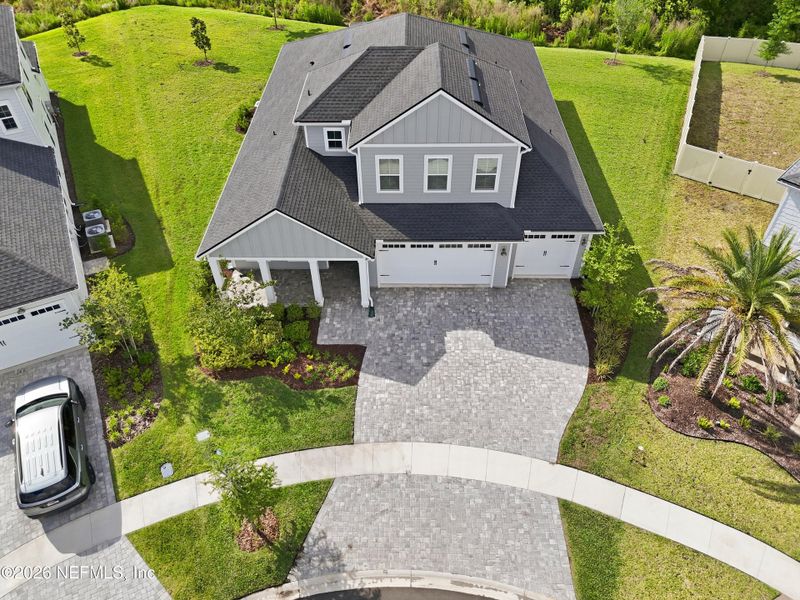 Front exterior of a new home in , St. Augustine, FL, highlighting curb appeal (Image 2). Front exterior of a new home in , St. Augustine, FL, highlighting curb appeal (Image 2).