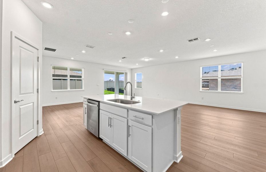 Furnished interior view inside a new home in Vida's Way, Wesley Chapel (Image 8).